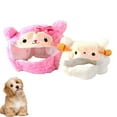 thumbnail image 1 of Meidiya Cute Sheep Dog Cap Costume,Adjustable Plush Hat Cat Dog Cute Headgear Costume,Soft Pet Cosplay Cap Apparel for Cats Kitten Puppy Small Dogs, 1 of 8