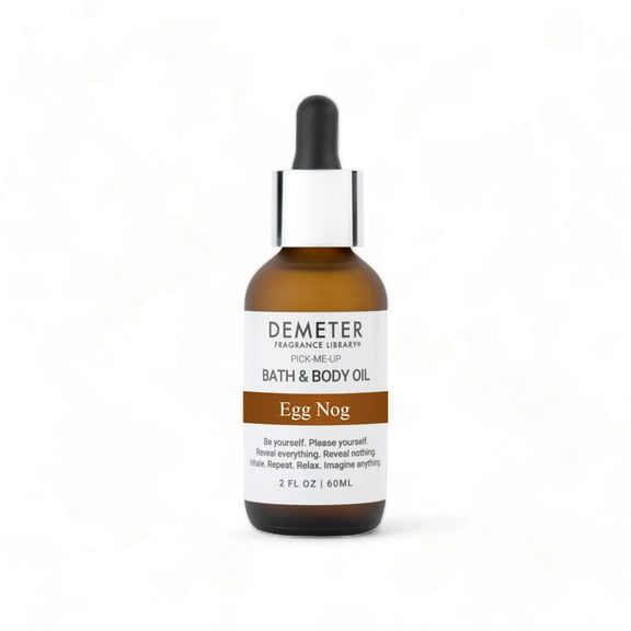 Demeter Egg Nog Bath & Body Oil - 2 oz, Long-Lasting