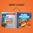thumbnail image 4 of Pure Protein Bars, Chocolate Peanut Caramel, 20g Protein, Gluten Free, 1.76 Oz, 12 Count, 4 of 7
