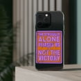 thumbnail image 3 of DistinctInk Clear Case for Apple iPhone 15 Pro MAX (6.7" Screen) - Struggle Alone Pleases Us Not Victory, 3 of 9
