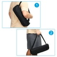 thumbnail image 5 of Uxcell 20" x 5" x 5" Bolsa de Transporte para Trípode Larga de Nylon Acolchada con Correa para Hombro, Negra, 5 of 5
