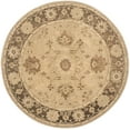 thumbnail image 2 of SAFAVIEH Anatolia Rosalin Floral Area Rug, Light Grey/Dark Brown, 6' x 6' Round, 2 of 6