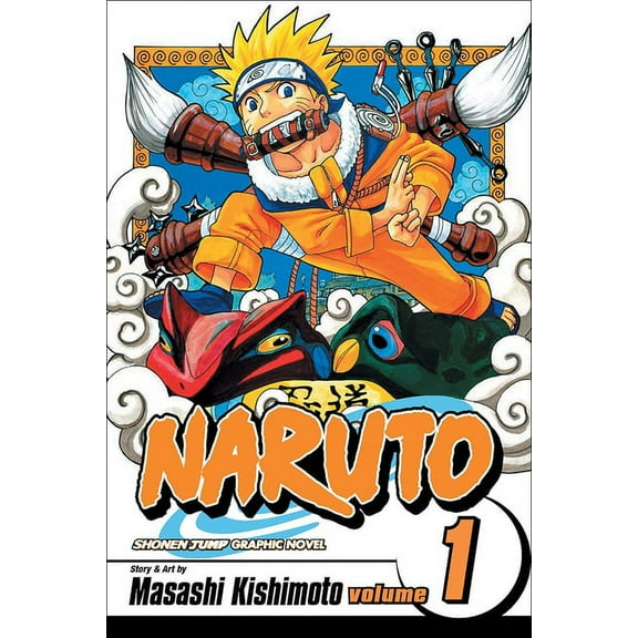 Naruto Naruto, Volume 1: The Tests of the Ninja, Book 01, (Hardcover)