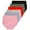 6 Colors, variant on GaaiKei 6 Pack Women's High Waist Cotton Underwear Soft Brief Panties Regular and Plus Size 5