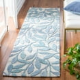 thumbnail image 2 of SAFAVIEH Southampton Angel Floral Runner Rug, Blue, 2'3" x 8', 2 of 8