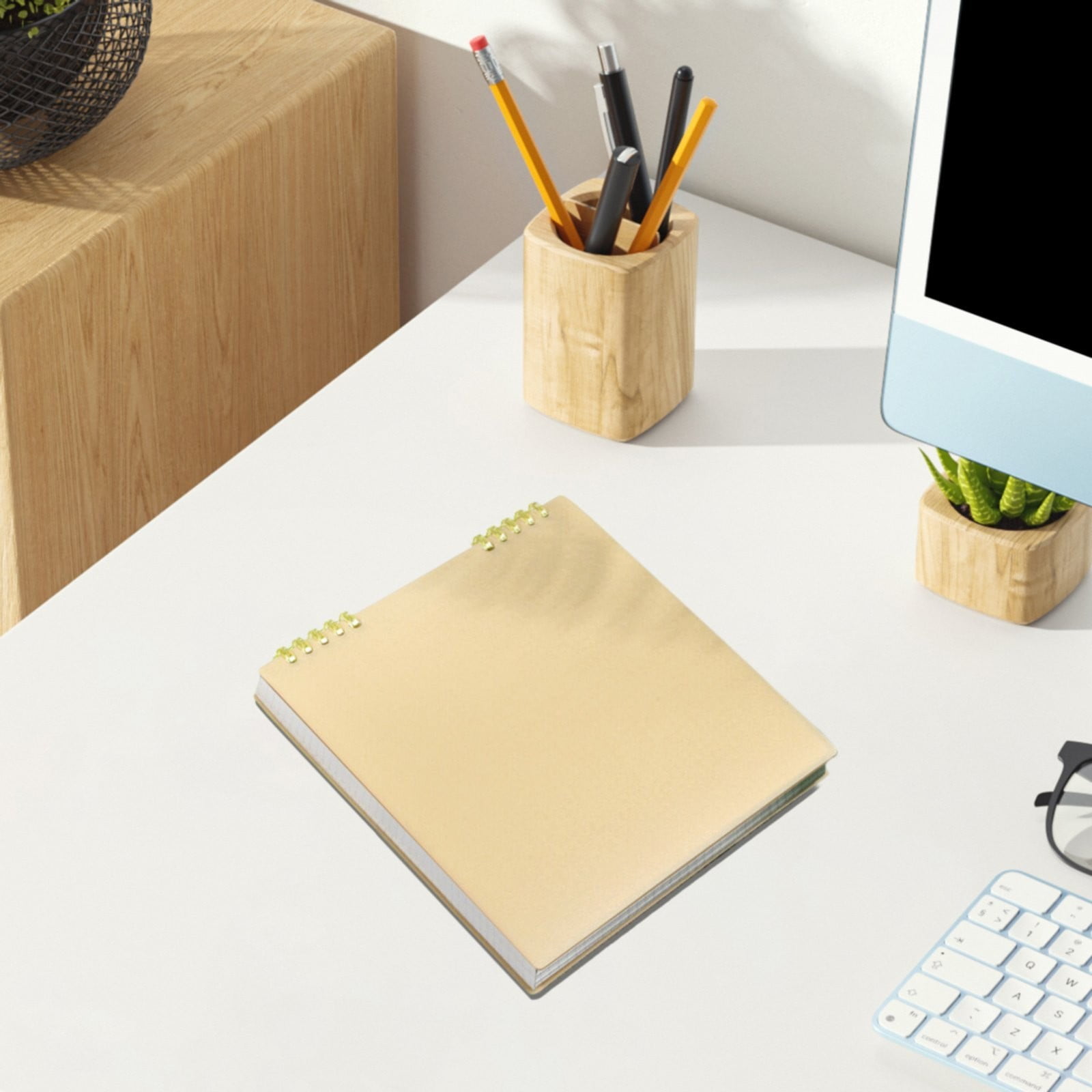 Lot De 3 Carnets De Croquis A5 - 60 Pages Chacun, Papier 120 G/m² Sans Acide - Couverture Kraft, Reliure Spirale - 2