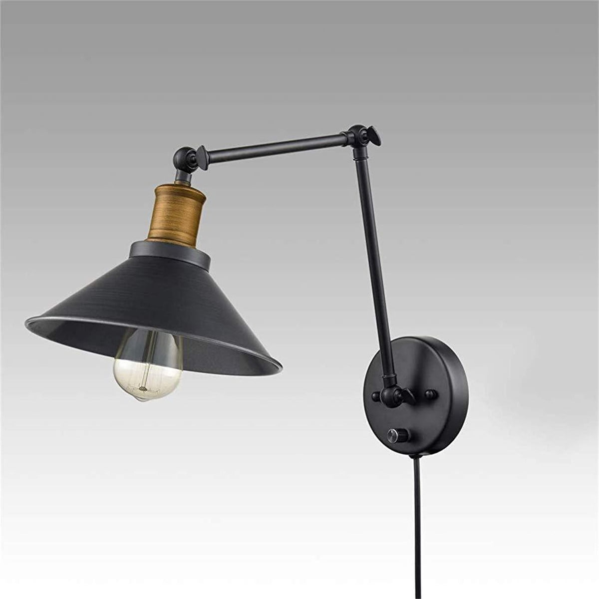 reading sconce with switch