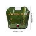 thumbnail image 3 of HongHeng Collapsible Water Container Bag with Spigot Outdoor Water Container BPA Free Food Grade Water Jug Folding Water Storage Bag for Camping Hiking & Survival Kit Sport, 3 of 9