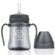 thumbnail image 1 of Grosmimi Vaso Mágico A Prueba De Derrames, Sin Derrames, Con Pajita Y Mango Para Bebés Y Niños Pequeños, Personalizable, Sin Bpa, 6 Oz (Carbón Vegetal), 1 of 7