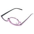 thumbnail image 5 of Gafas de maquillaje de una sola lente, gafas de maquillaje con aumento, gafas cosméticas de lectura para rascar, gafas de maquillaje abatibles, claridad notable, 5 of 5