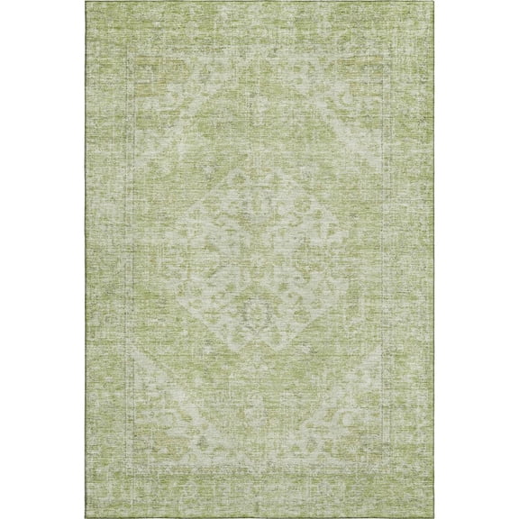 Dalyn Rugs Premium Machine Washable Mayfield AMF1104 Sage 2'6" x 3'10" Rug