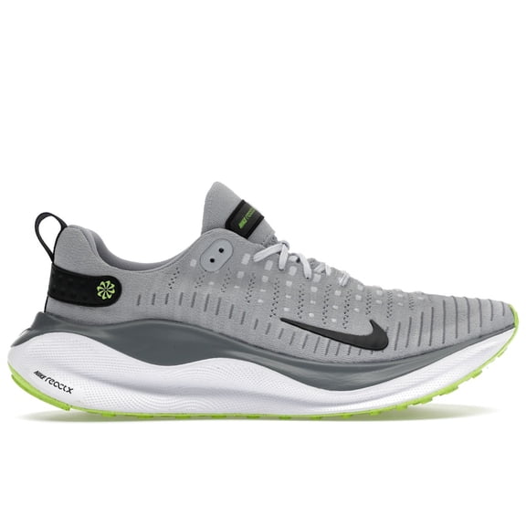 Nike Men's ReactX Infinity Run 4 Wolf Grey Lime Running Shoes, from StockX