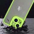 thumbnail image 3 of Compatible with iPhone 14 Case Clear Luminous Case Glow in The Dark Noctilucent Luminous Space Nebula Slim Fit Cover Protective Anti Scratch Cases Thin Translucent Protective Case Green, 3 of 7