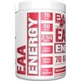 thumbnail image 6 of Evlution Nutrition EAA Energy - Pre & Post Workout Powder - Muscle Building & Recovery Supplement - 7g Essential Amino Acids + 5g BCAAs - Clean Energy -With Caffeine - 30 Servings - Watermelon Splash, 6 of 6