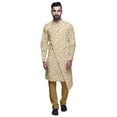 thumbnail image 1 of Atasi Designer Printed Kurta For Boys Casual Kurta Pajama Set Summer Clothing, 1 of 3