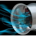 thumbnail image 3 of INTBUYING 20" Industrial Exhaust Explosion-proof Axial Fan Cylinder Pipe Fan Wall Mounted Ventilator Draft Fan Inatke Fan for Dedusting and Ventilating 220V, 3 of 7