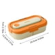 thumbnail image 2 of onlyliua Liquidación Del Día Ofertas Prime Fiambrera Bento de Tres Formatos Convajilla Fiambrera de Plastico Separada Paraestudiantes y Trabajadores de Oficina Fiambrera Portátil para Microondas, 2 of 4