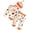 1st Halloween Beige, variant on WIBACKER 1st Halloween Outfits for Newborn Baby Boys Long Sleeve Romper Pants Hat 3-Pieces Pumpkin Halloween Clothes Sets