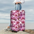 thumbnail image 4 of Wukai Orchids Flowers Elastic Luggage Cover: Personalized Protection for Your Suitcase - Fits 19~29-inch, Washable & Durable Travel Companion-Medium, 4 of 8