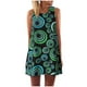 thumbnail image 1 of WILLBEST Vestidos de Verano para Mujer Vintage Boho Verano sin Mangas Playa Estampado Mini Vestido Corto Grande​​, 1 of 3