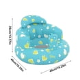 thumbnail image 2 of Inflatable Baby Seat for Babies 3 Months & Up, Inflatable Infant Chair for Sitting Support, Blow-Up Baby Seat with Air Pump, Travel Baby Chair, 2 of 5