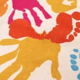 thumbnail image 2 of Handprints And Footprints Large Kids Rug , Washable Colorful Area Rug For Nursery Room, Non-Slip Play Mat Ultra Soft Indoor Carpet For Bedroom Playroom Classroom 3'x5', 2 of 6