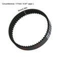 thumbnail image 2 of Toothed Planer Belt-9mm Toothed Planer Drive Belt Rubber for Black Decker KW715 KW713 BD713 177, 2 of 8