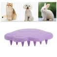 thumbnail image 6 of Unique Bargains 1 Pc Durable Pointed Head Pet Grooming Bath for Dog for Cat 3.54"x3.34"x0.79" Purple, 6 of 6