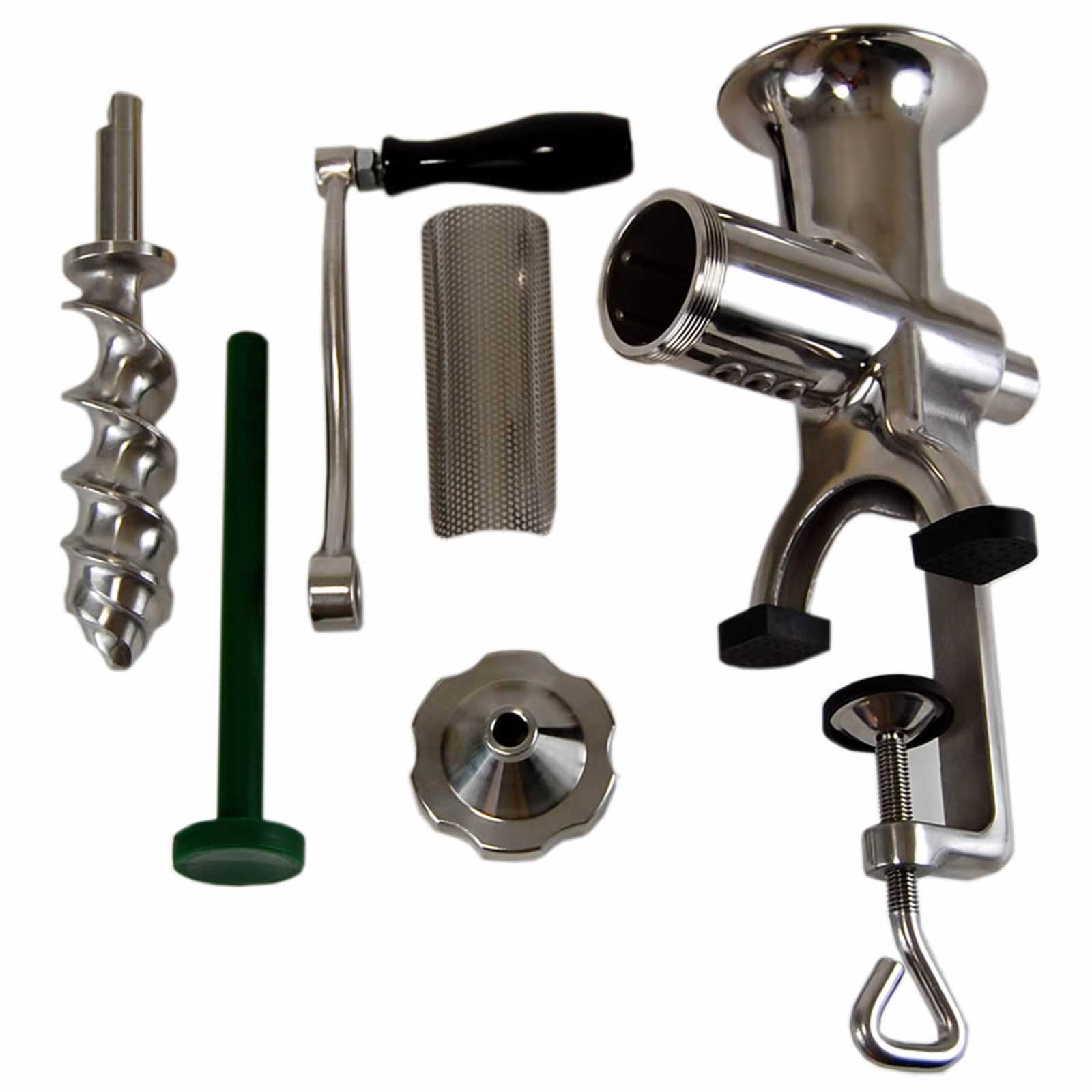 Handy Pantry HJ Hurricane Stainless Steel Manual Wheatgrass Juicer - Hand  Crank Wheat Grass Juice Extractor - Walmart.com