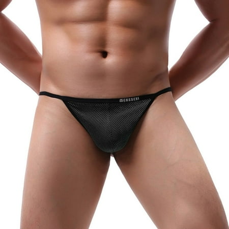 

Men Sexy G-String Bikini Bulge Pouch Underwear Thong Briefs Underpants Panties