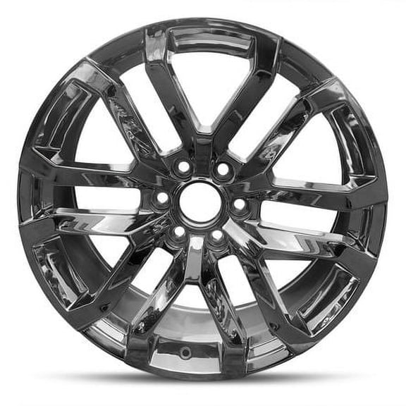 For 2019-2024 GMC Sierra 1500 20 Inch Polished Silver Rim - OE Direct Replacement - Road Ready Car Wheel