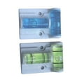thumbnail image 2 of 2pcs Horizontal Plastic T Type Spirit Level Scope Measuring Bubble Inclinometer, 2 of 8