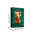 thumbnail image 3 of Alpaca Christmas Advent Calendar 2025, 24 Days Christmas Countdown Calendar, 2D Acrylic Ornaments, Festive Llama Themed Holiday Decor for Home, Perfect Gift for Alpaca Fan, 3 of 12