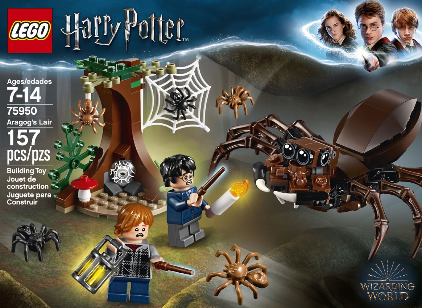 lego harry potter aragog's lair