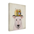 thumbnail image 2 of Fab Funky 'English Bull Terrier Beer Lover' Canvas Art, 2 of 3
