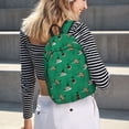 thumbnail image 5 of Disketp Duck Mallard Flying Pose print Canvas Backpack Lightweight Travel Daypack Student Rucksack Laptop Backpack-Small, 5 of 5