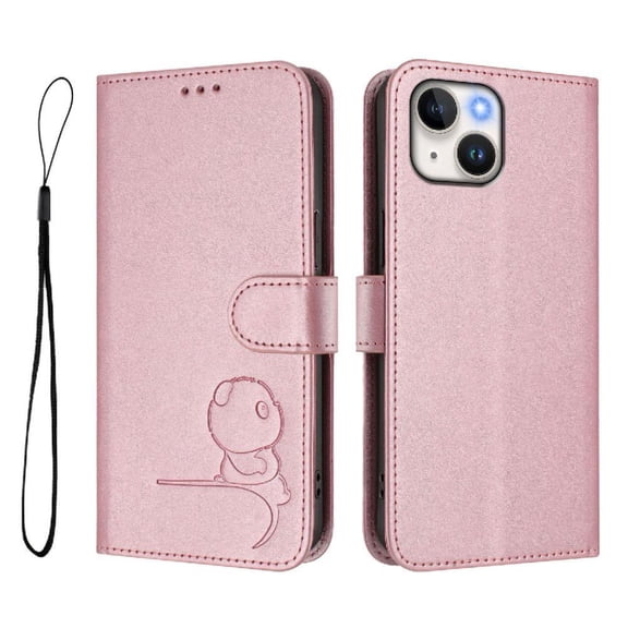 Phone Case for iphone 14 Plus Pu Leather Flip Folio Card Slots Holder Kickstand Magnetic Rfid Blocking