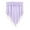 Purple, variant on Lace Valance Curtain for Window, 51x24 Inch Light Filtering Kitchen Semi-Sheer Decorative Curtains, Short Cafe Curtain for Living Room Bathroom, Sheer Window Panel, Sky Blue​, Rod Pockets