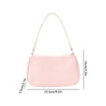 thumbnail image 3 of Bolso de hombro de pana Bolso casual - Bolso cruzado vintage bajo la axila, cierre ligero con cremallera, accesorio versátil para la moda diaria, 3 of 6