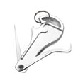 thumbnail image 1 of keepw Toothpicks Cleaning Reusable Steel Opener Bottle Universal Portable Floss Tartar Remover Silver, 1 of 6