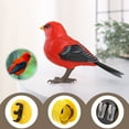 YIJIAKEJILSL Robot Bird Singing And Chirping Bird Toy Simulate The