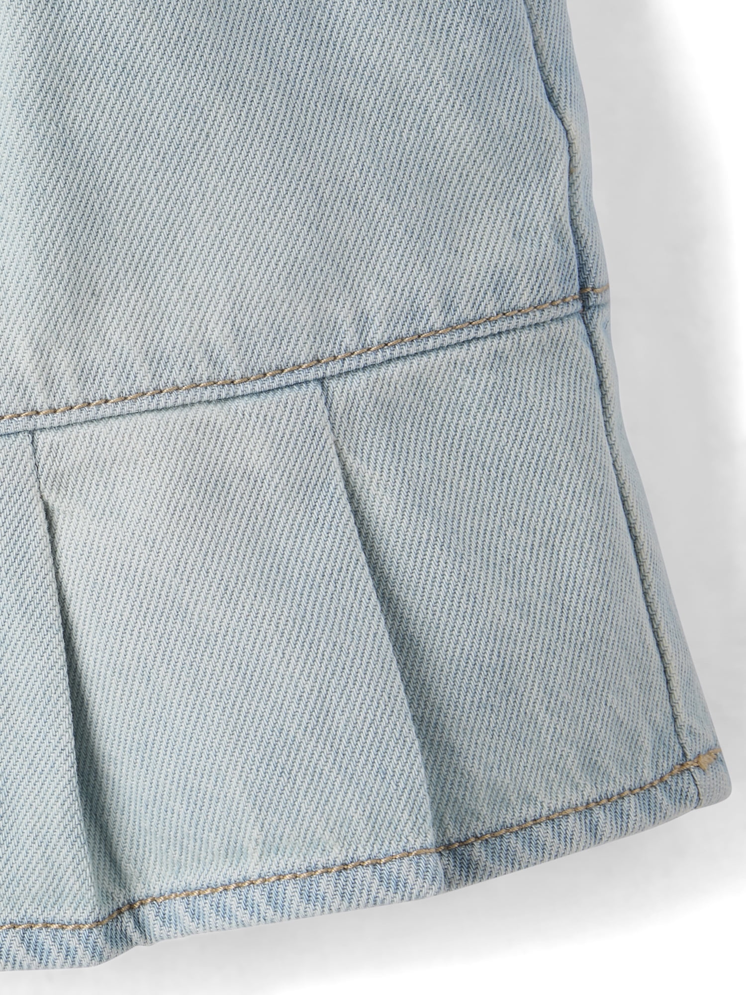 The Children's Place Toddler Girls Denim Pleated Skort, Sizes 12M-5T