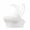 White, variant on qafoshin Womens Sports Bras Fitness Fixed Chest Pad Mesh Racerback Bras Breathable Stretch Yoga Bras