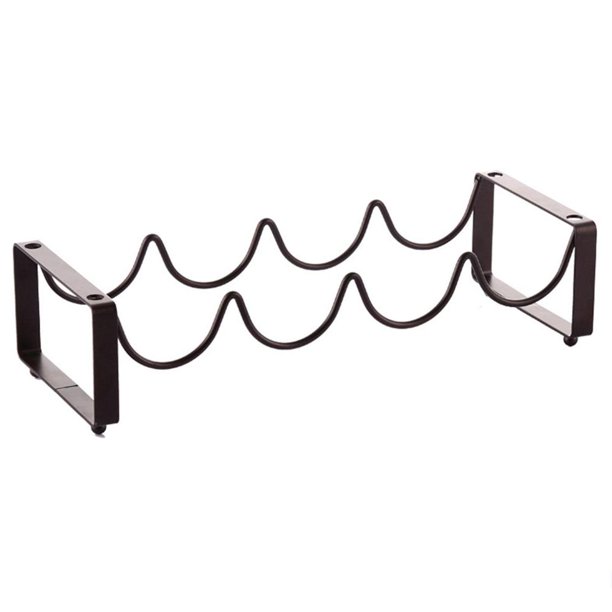 Wine Bottle RackFreestanding Vintage 4 Bottles Wine Display Rack