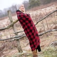 thumbnail image 3 of Denali Home Collection Denali Large Bunk House Plaid/Black Microplush Blanket, 3 of 4