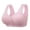 Pink, variant on Women's Bra No Underwire Comfortable Breathable Embroidered Lace Underwear for Everyday Wear Plus Size 36-52 B C D Multi Color Options