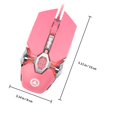 thumbnail image 2 of Raindrops 1Pc Cute Wired Mouse Aluminium Alloy for Gaming Use, 2 of 8