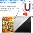 thumbnail image 3 of Mailbox Magnetic Covers Fall Gnome Mailbox Wraps Thanksgiving Pumpkin Post Box Cover Autumn Maple Leaf Letter Box Cover for Garden Yard Standard Size 21x18 Inch, 3 of 6