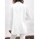 thumbnail image 1 of Chaqueta de traje de mujer chaqueta de mujer cómoda de color puro con solapa de botón de doble botonadura de manga larga para uso diario, 1 of 6