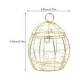 thumbnail image 2 of UPOUART 3Pack Iron Wire Bird Feeders Hanging For Backyard Use Outdoors, 2 of 6